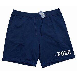 Polo Ralph Lauren Sweat Shorts Mens 3XB / 3XL Big Blue Logo NEW $138